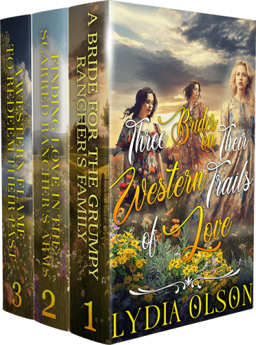 Three Brides on Their Western Trails of Love
