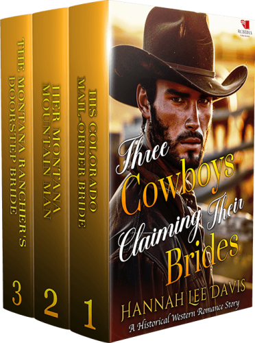 Three Cowboys Claiming Their Brides