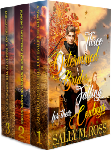 Three Determined Brides Falling for their Cowboys